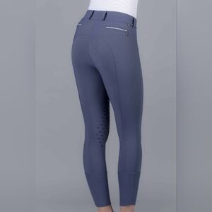 KISMET Womens Breeches Wellington Ultralight with Zipper Gray Sz 48 EUC